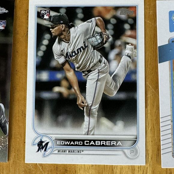 Miami Marlins 12 Card Lot NM Sandy Alcantara 2018 Topps Chrome RC Marte Refractr - Picture 4 of 13